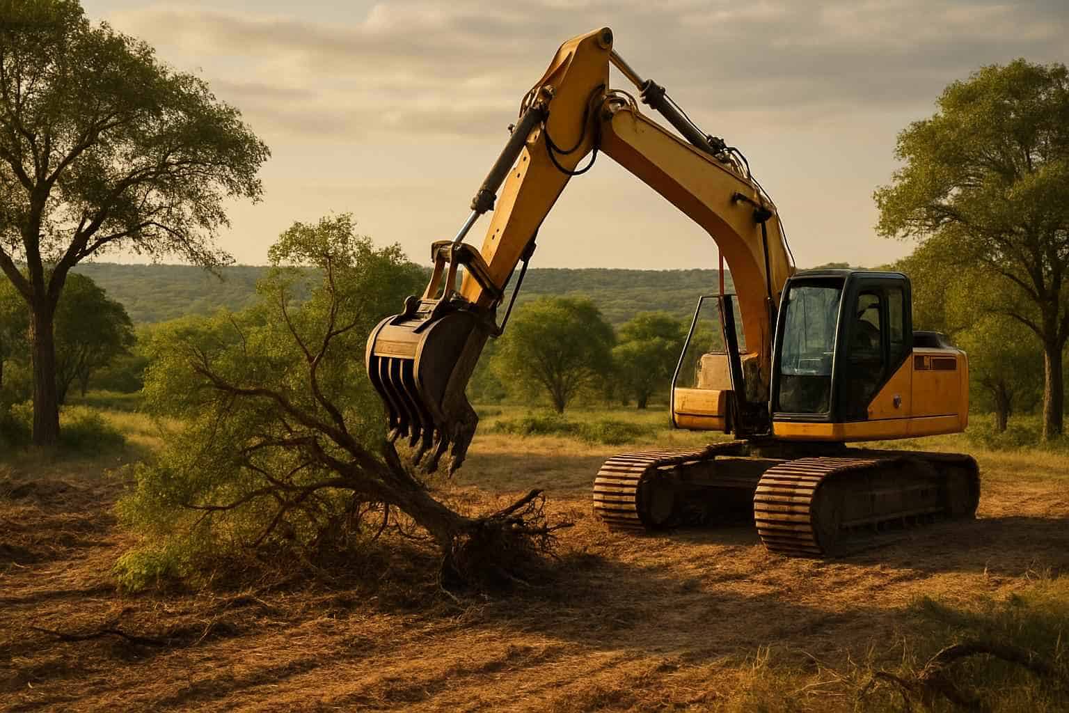 Tree Clearing in Kerrville Texas