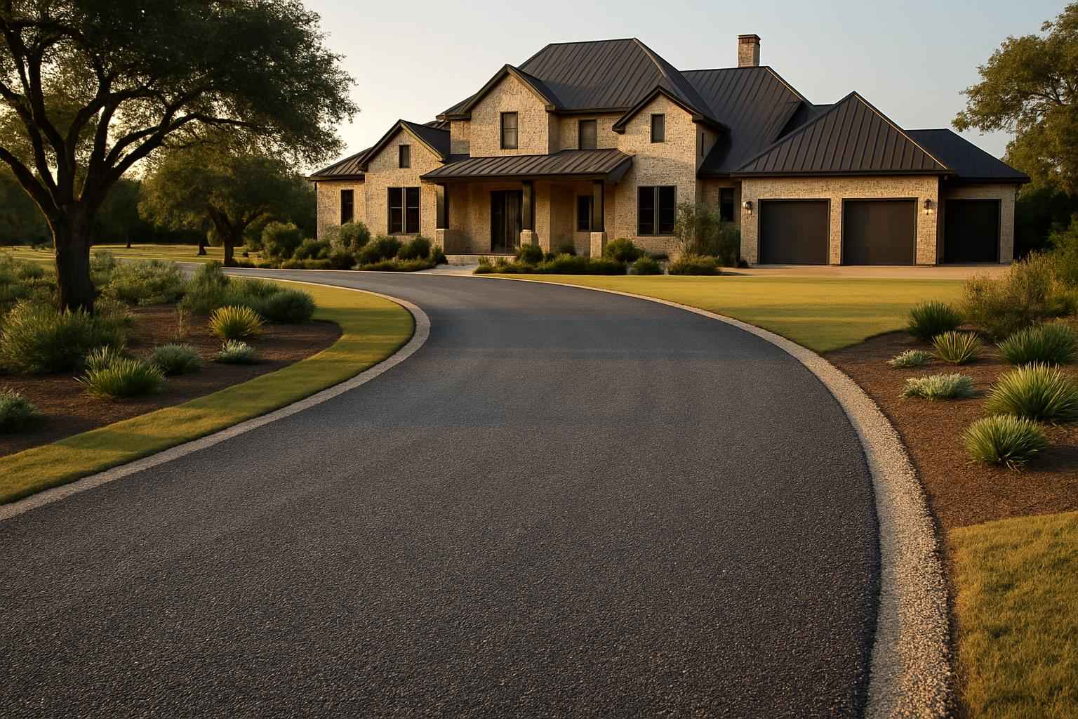 Two Course Chip Seal in Harper Texas