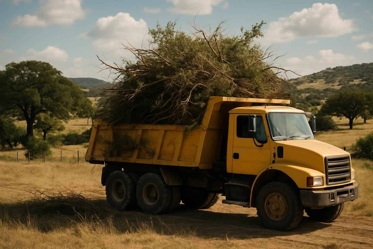 Underbrush Haul Off in Doss Texas