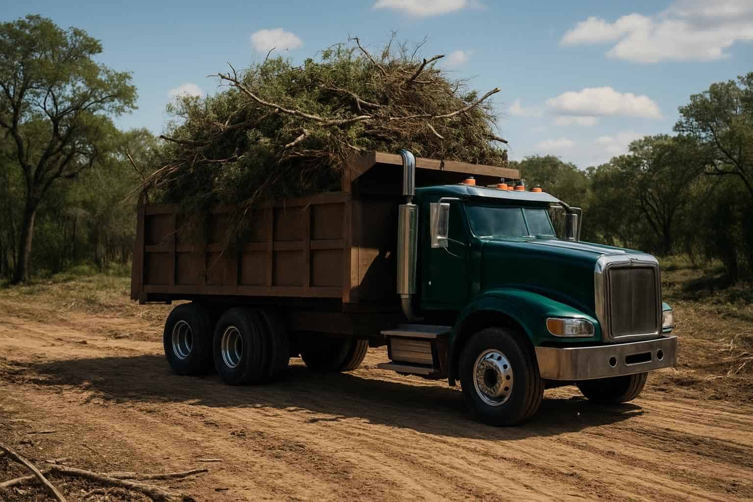 Underbrush Haul Off in Harper Texas