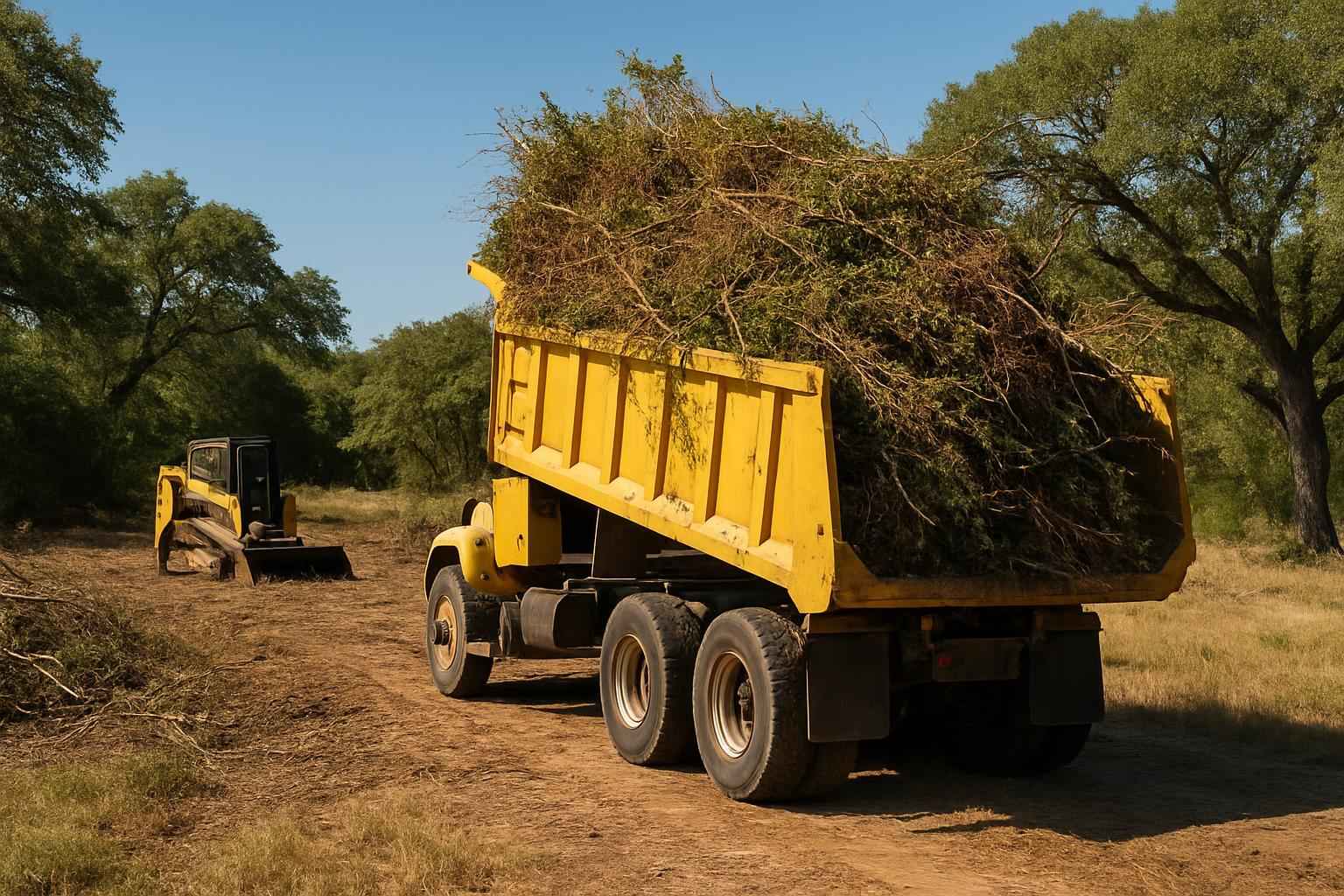 Underbrush Haul Off in Kerrville Texas