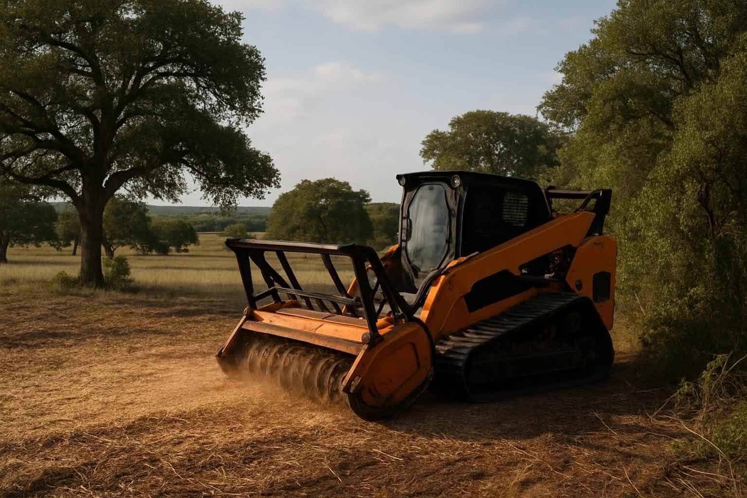 Underbrush Mulching in Harper Texas