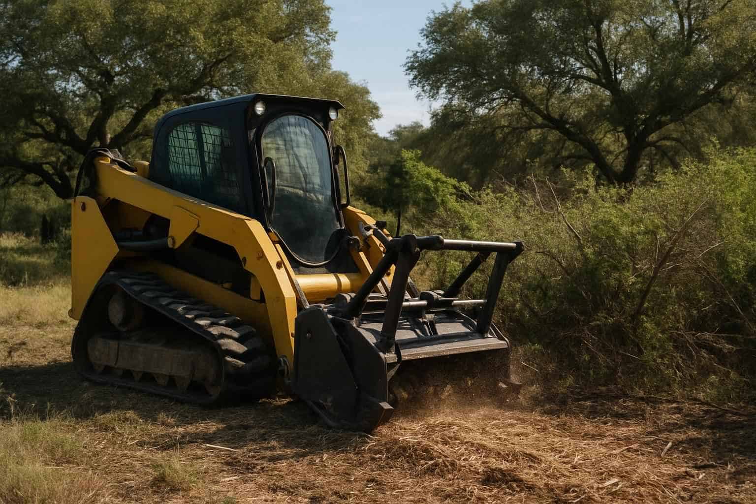 Underbrush Removal in Center Point Texas