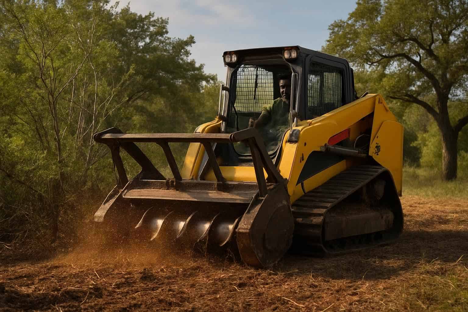 Underbrush Removal in Kerrville Texas