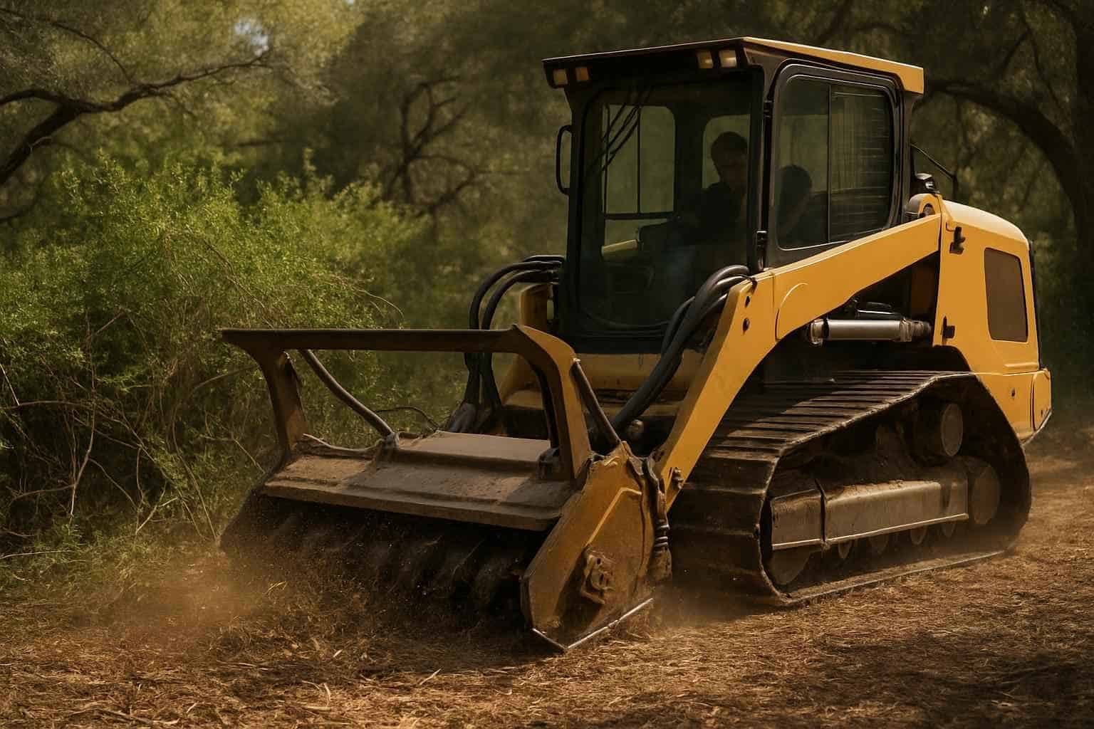 Underbrush Removal in Waring Texas