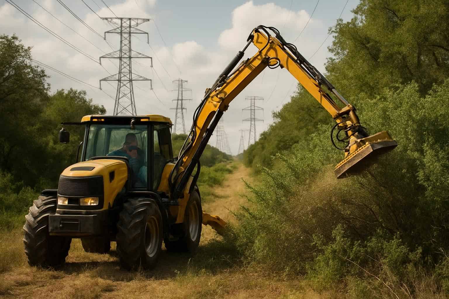 Vegetation Control ROW in Comfort Texas