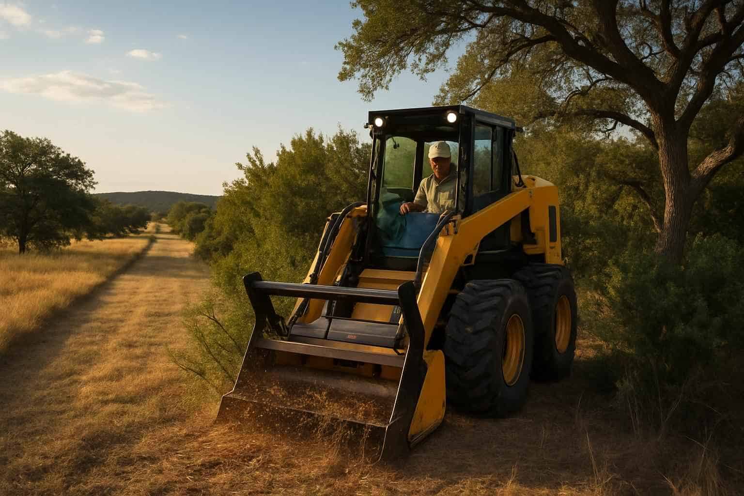 Vegetation Control ROW in Doss Texas