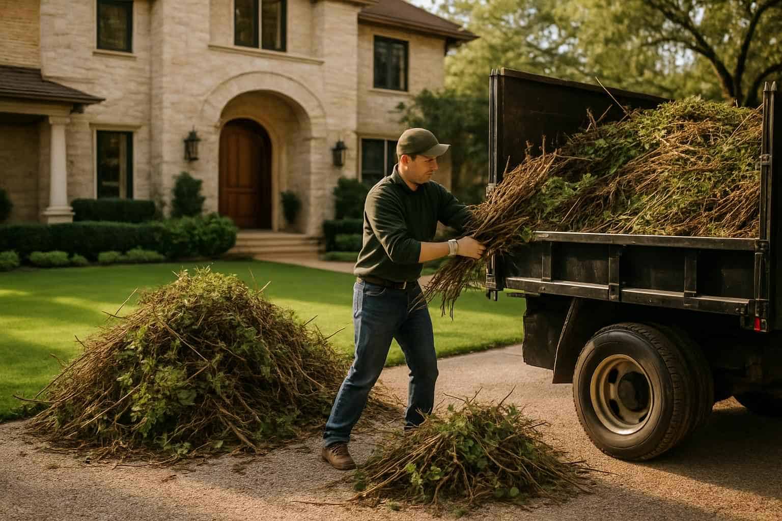 Yard Waste Removal in Doss Texas