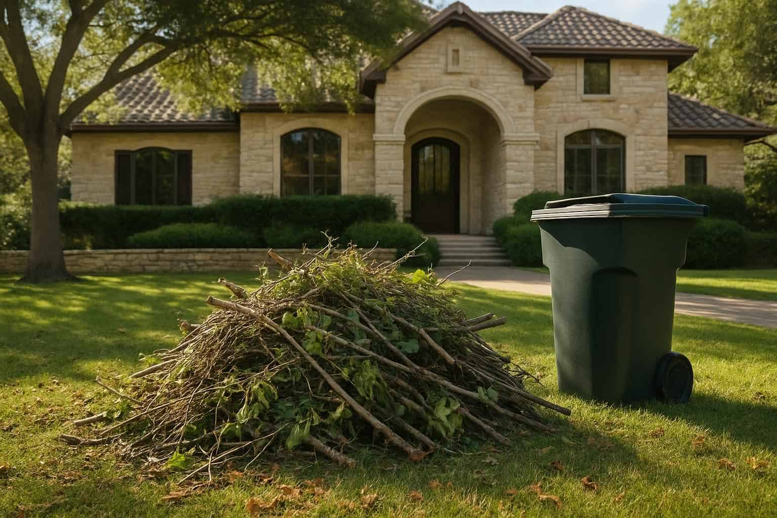 Yard Waste Removal in Kerrville Texas