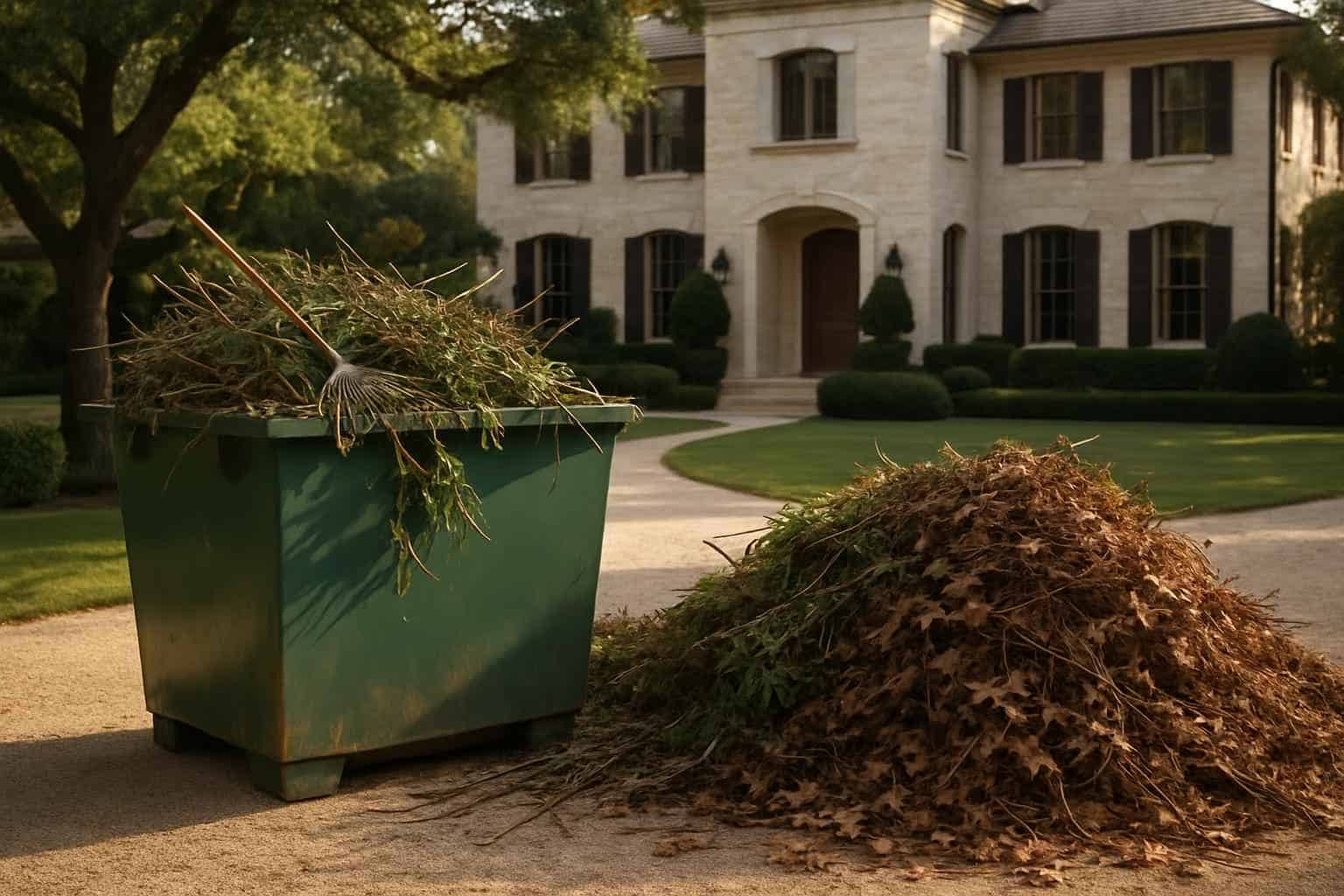 Yard Waste Removal in Waring Texas