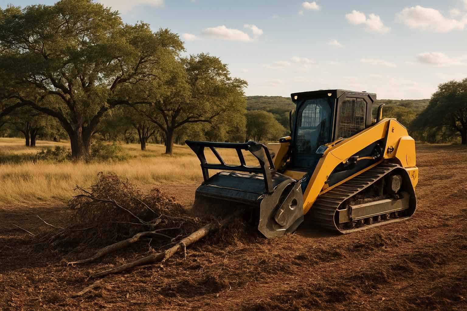 Acreage Land Clearing in Blanco Texas