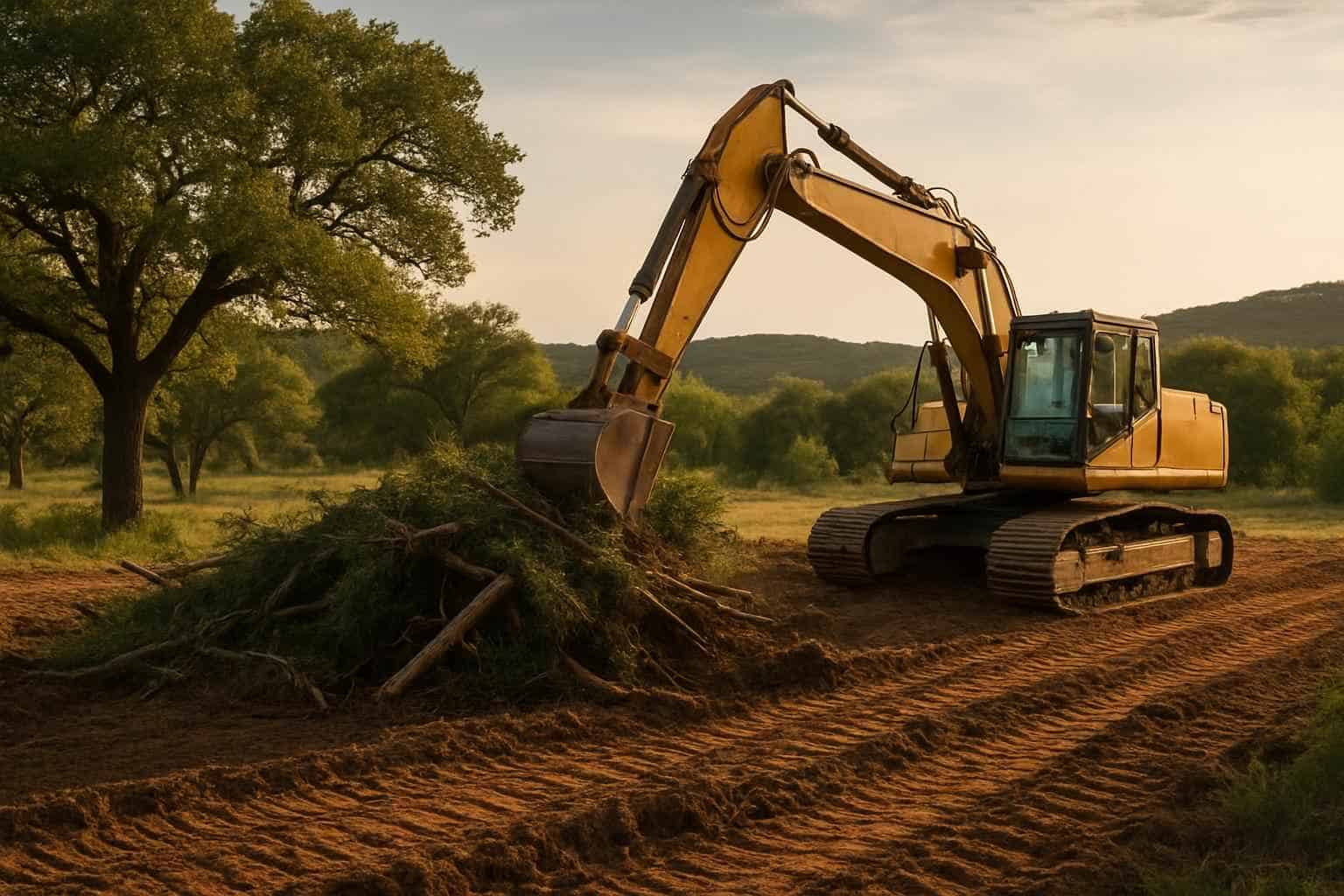 Acreage Land Clearing in Ingram Texas