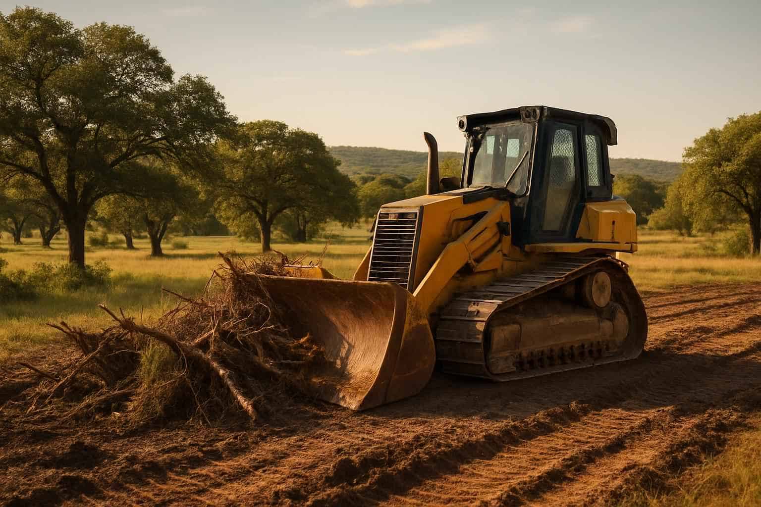 Acreage Land Clearing in Kendalia Texas