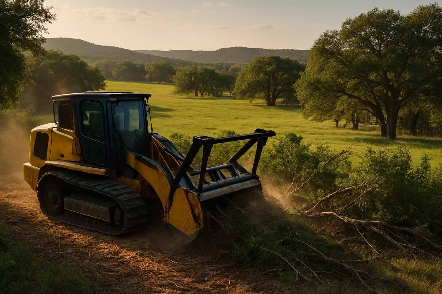 Acreage Land Clearing in Sisterdale Texas