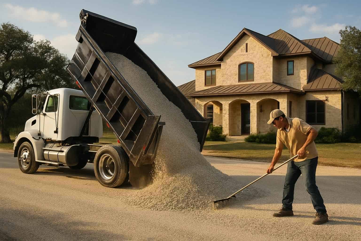 Base Delivery and Spread in Blanco Texas
