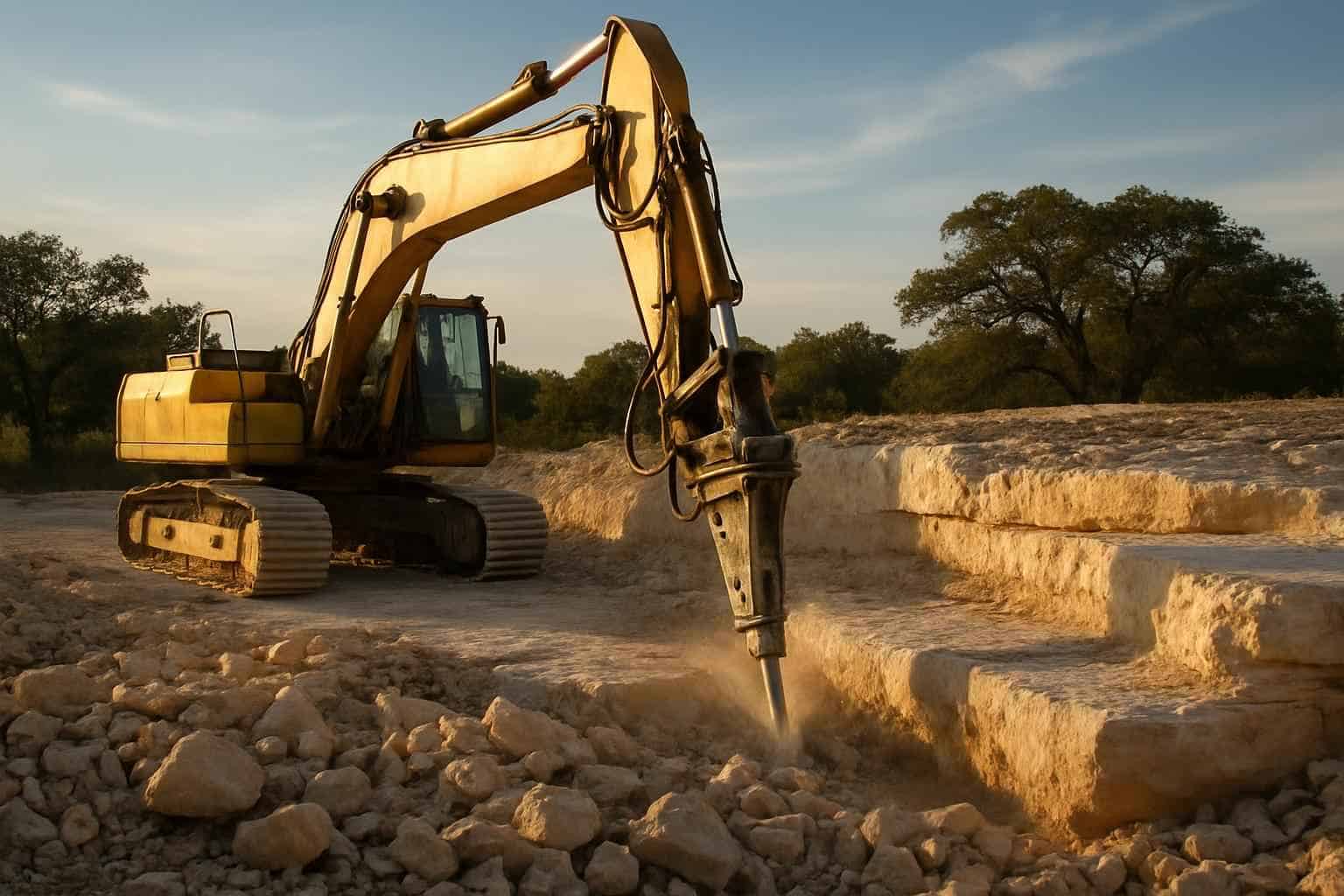 Bedrock Reduction in Blanco Texas