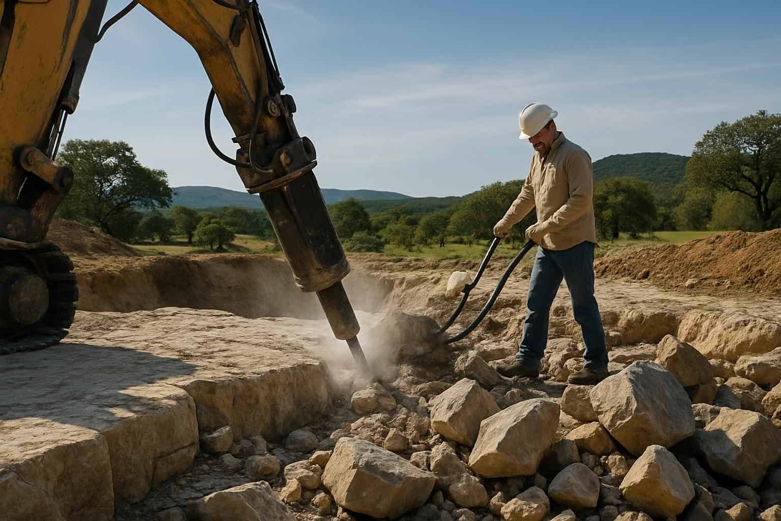 Bedrock Reduction in Camp Verde Texas