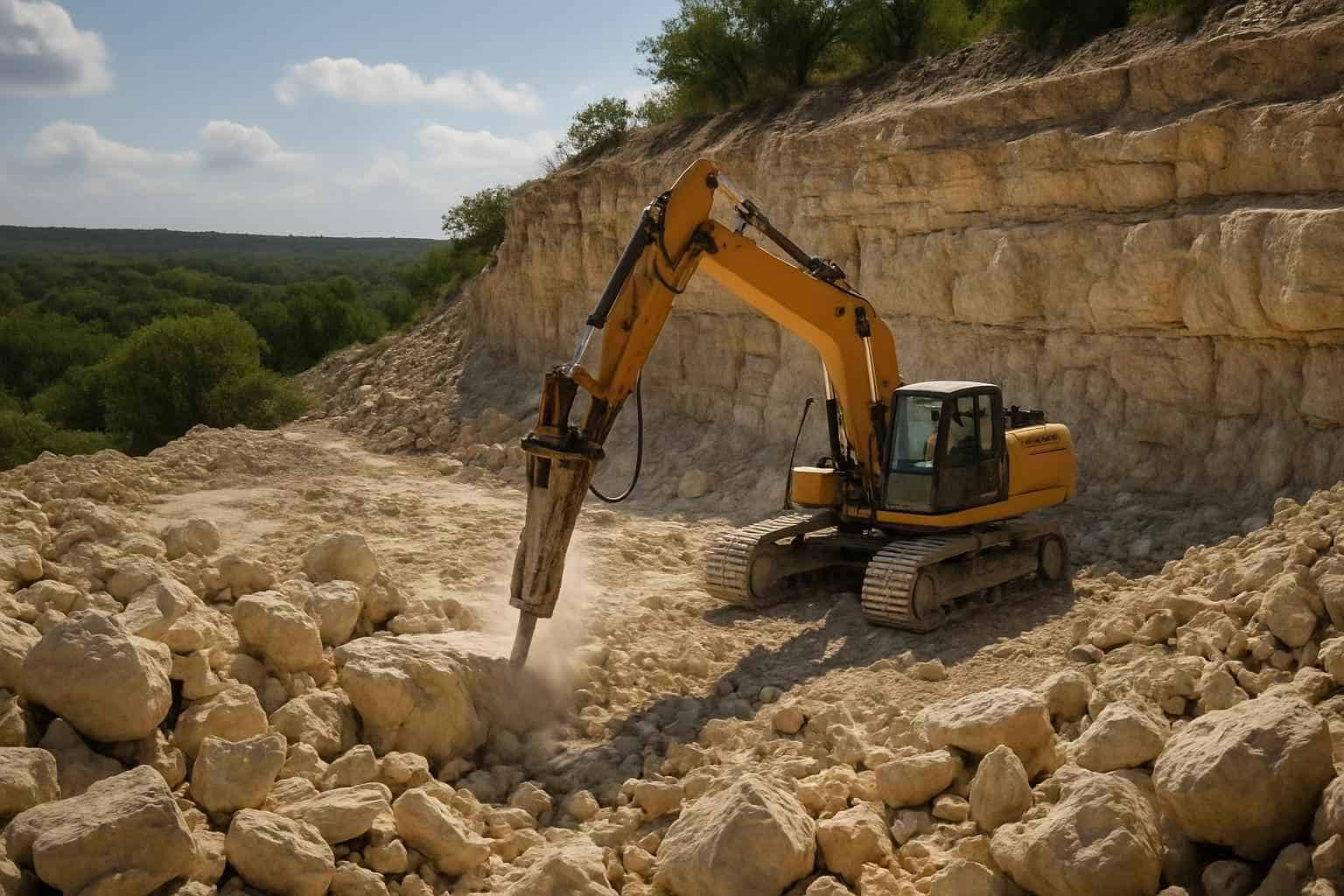 Bedrock Reduction in Johnson City Texas