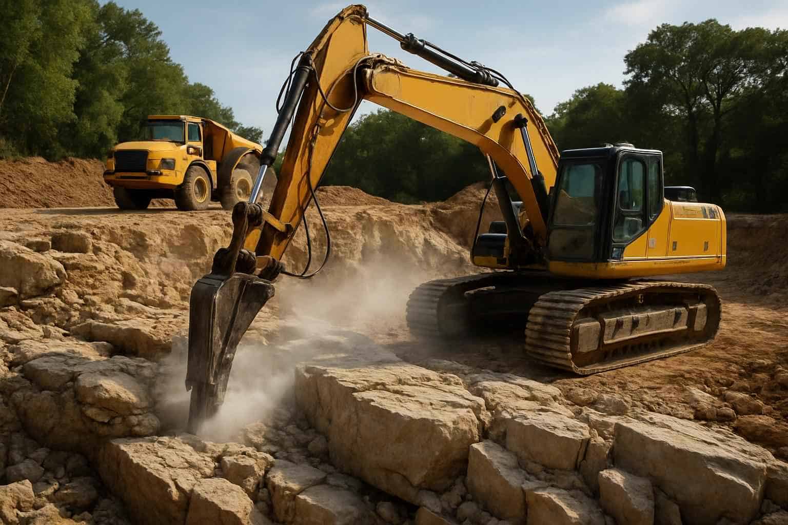 Bedrock Reduction in Kendalia Texas