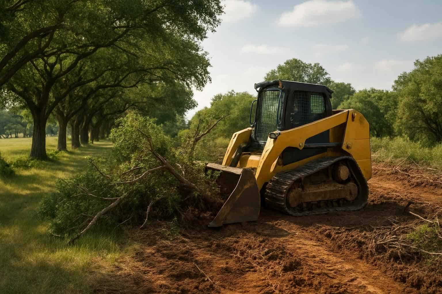 Boundary Line Clearing in Camp Verde Texas