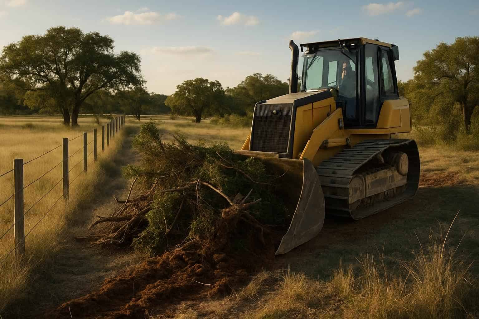 Boundary Line Clearing in Johnson City Texas