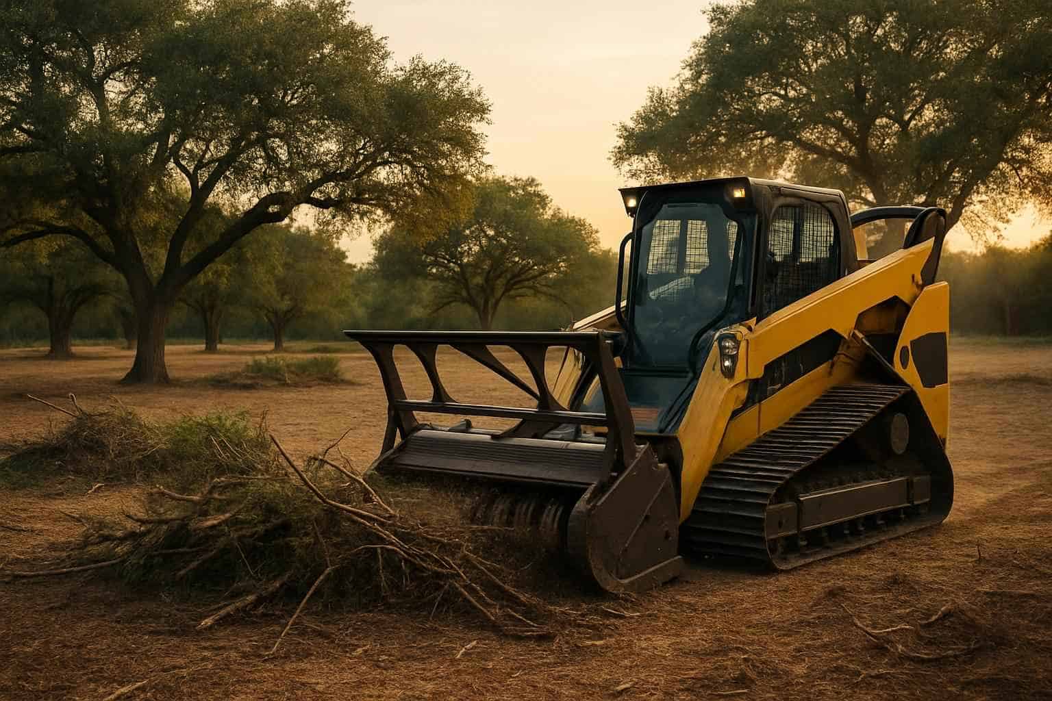 Brush and Tree Lot Clearing in Blanco Texas