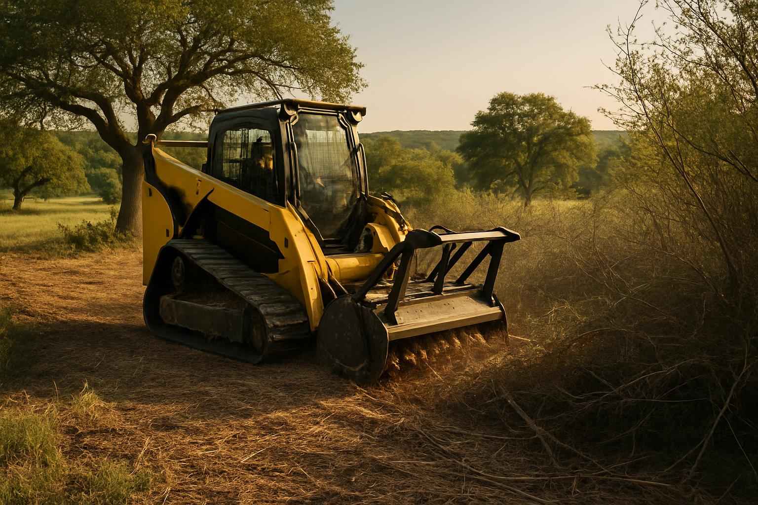 Brush Clearing in Camp Verde Texas