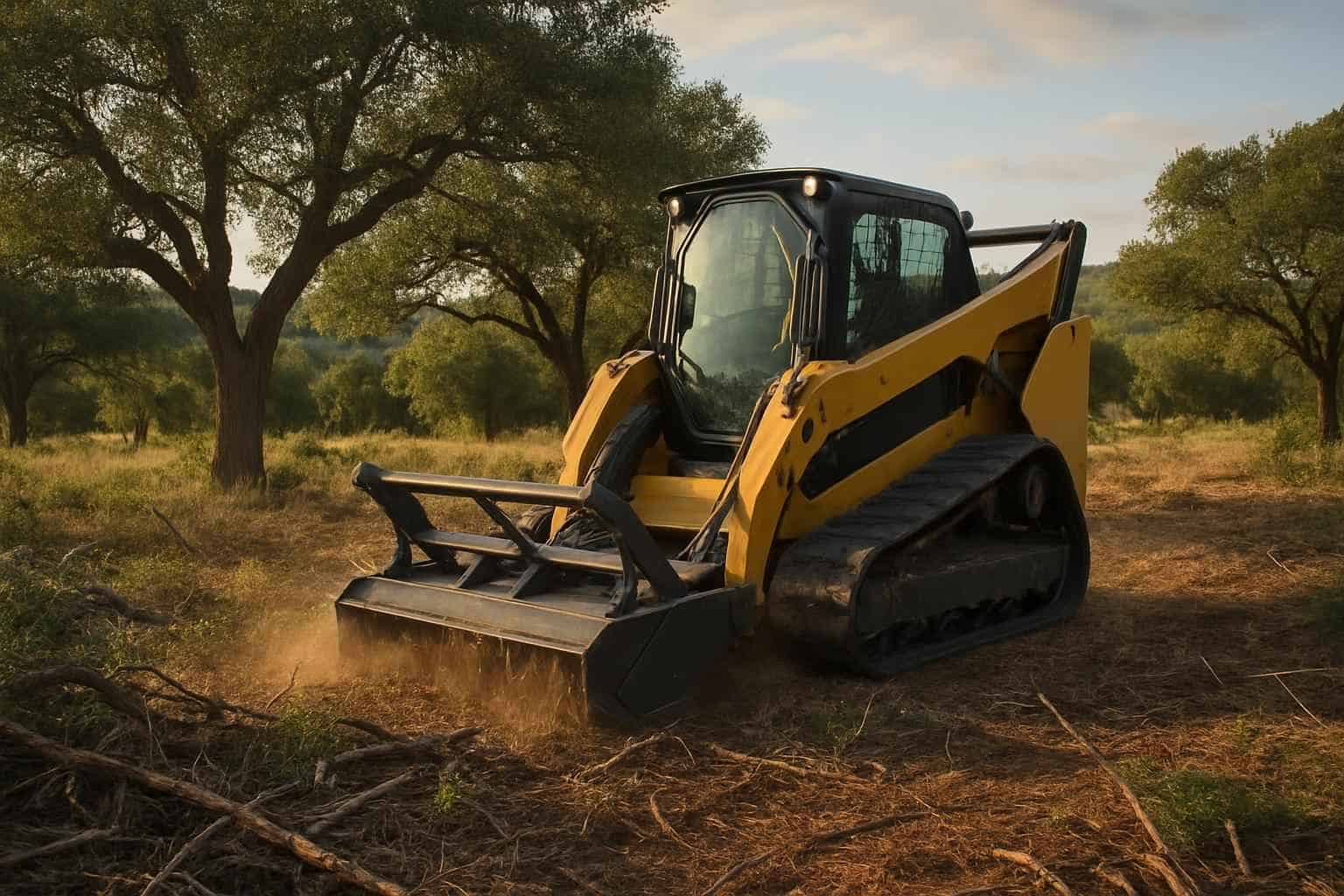Brush Clearing in Hunt Texas