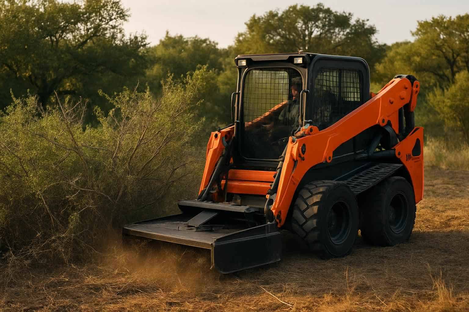 Brush Clearing in Johnson City Texas