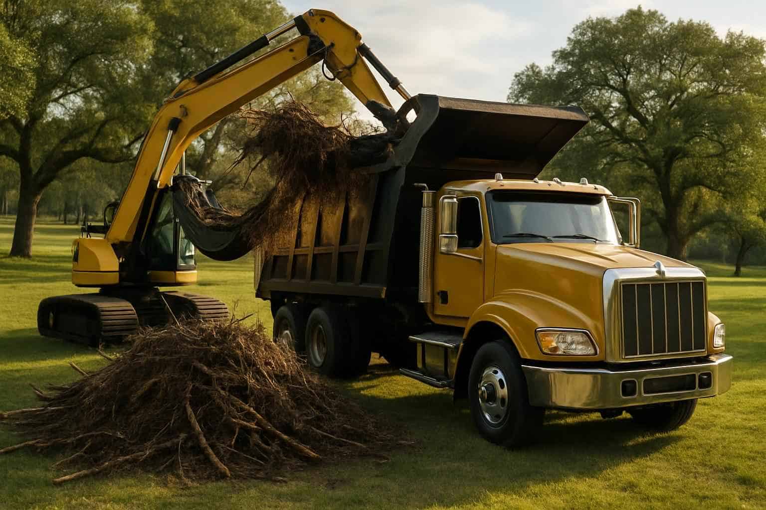 Brush Debris Removal in Center Point Texas