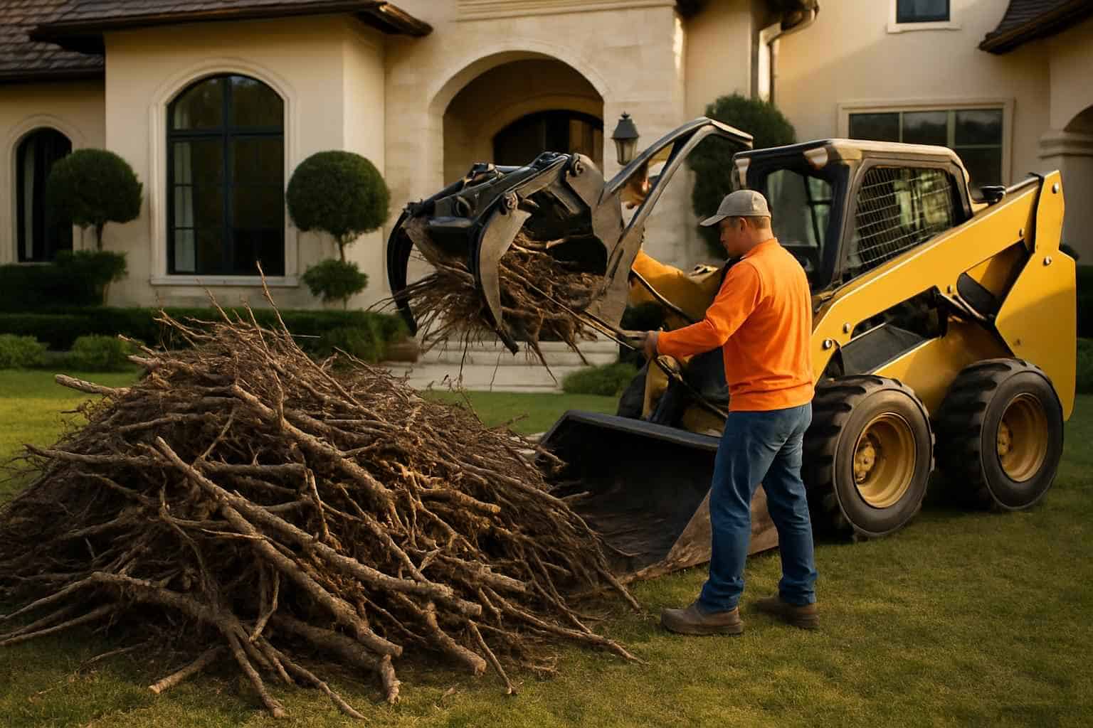 Brush Debris Removal in Ingram Texas