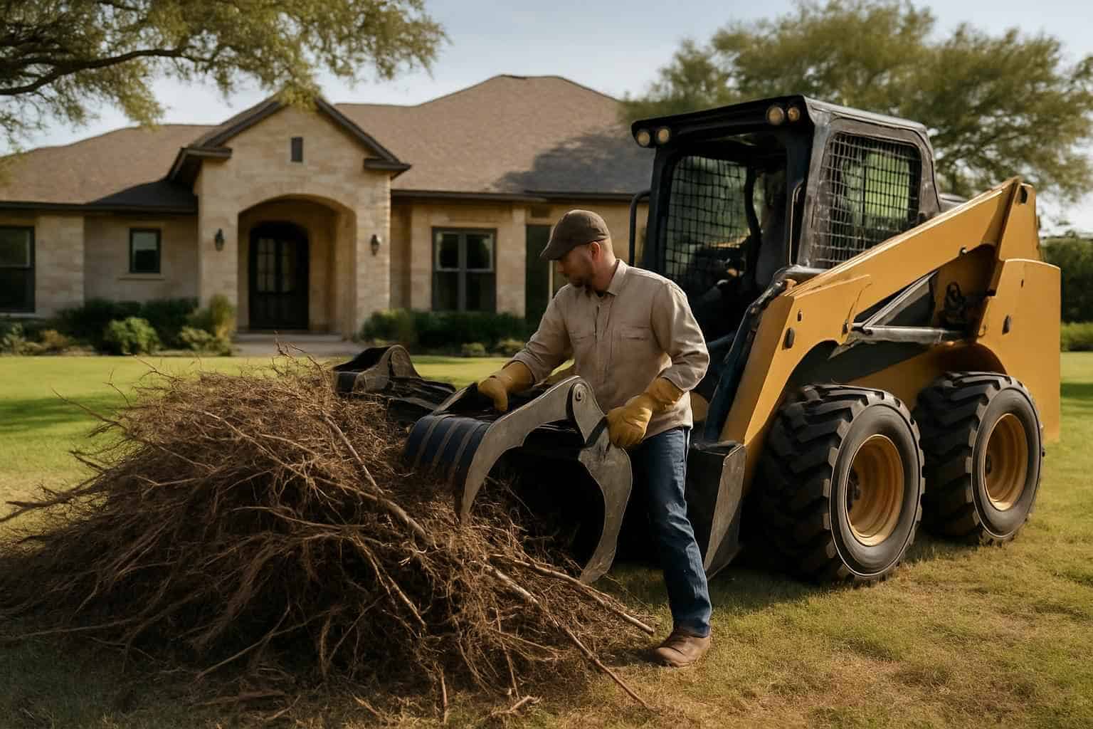 Brush Debris Removal in Johnson City Texas