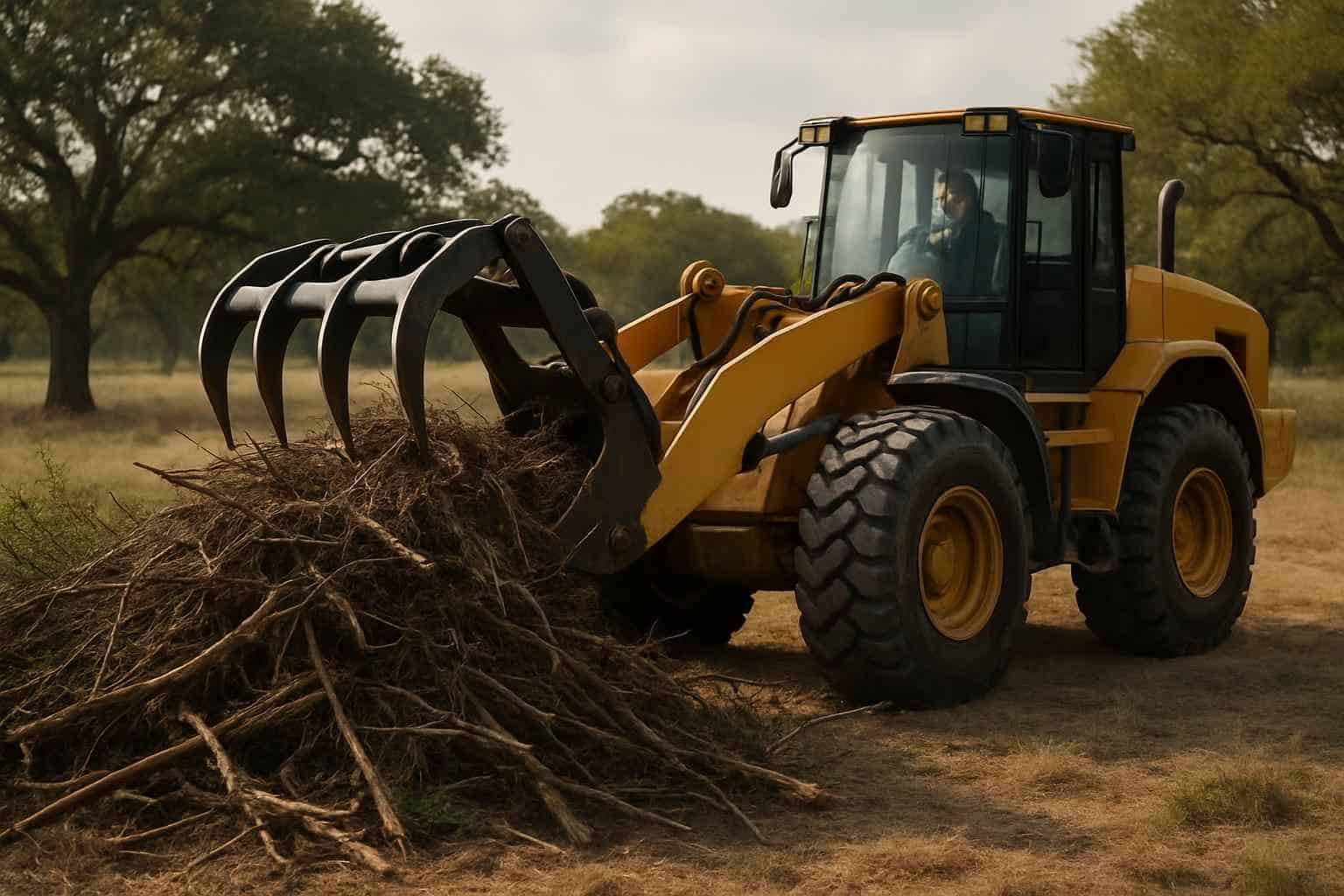 Brush Debris Removal in Kendalia Texas