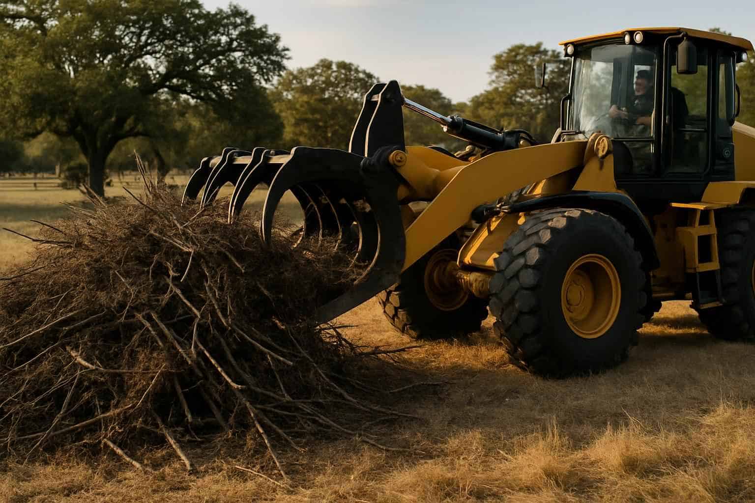Brush Debris Removal in Sisterdale Texas