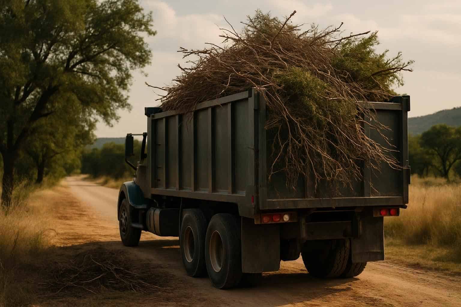 Brush Hauling and Disposal in Blanco Texas