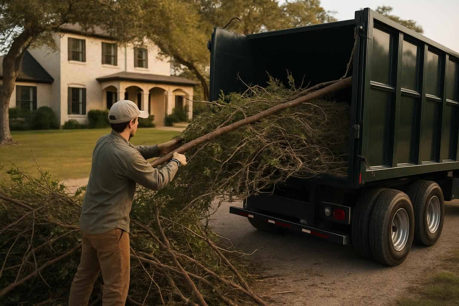 Brush Hauling and Disposal in Johnson City Texas