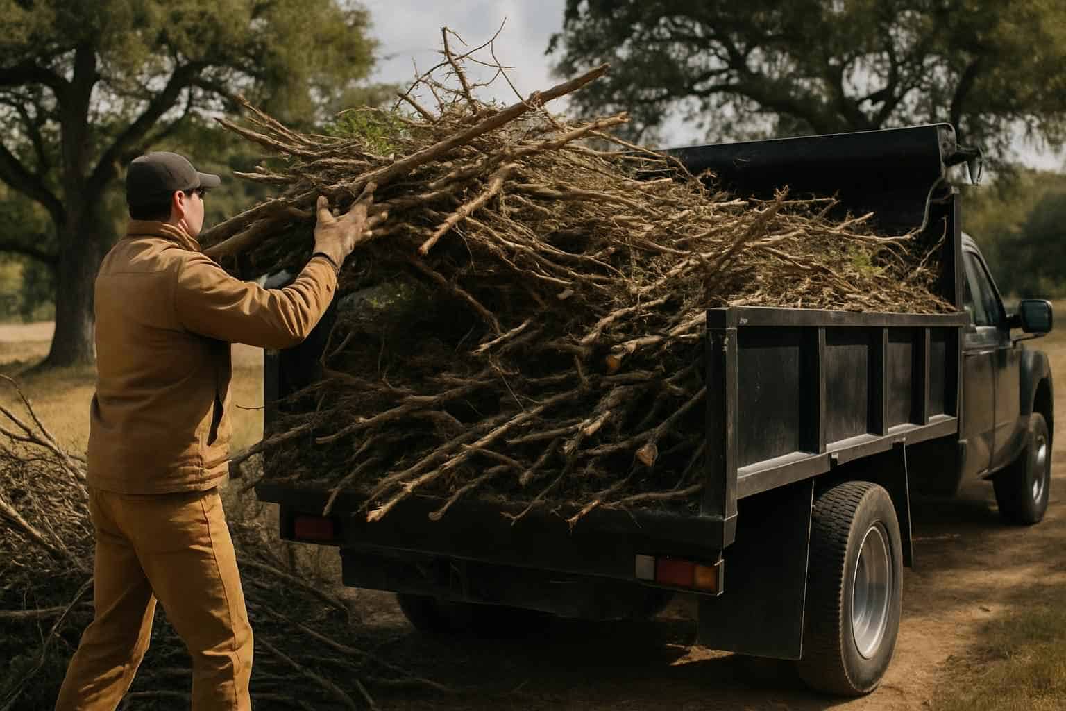 Brush Hauling and Disposal in Kendalia Texas