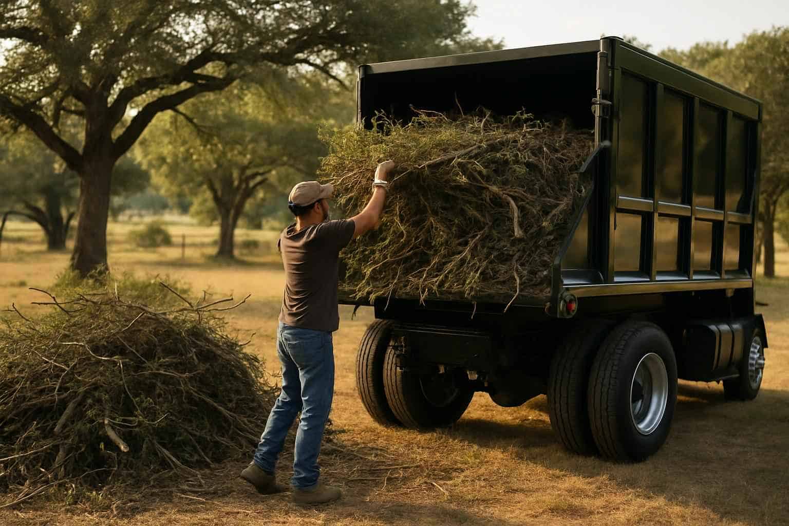 Brush Hauling and Disposal in Sisterdale Texas