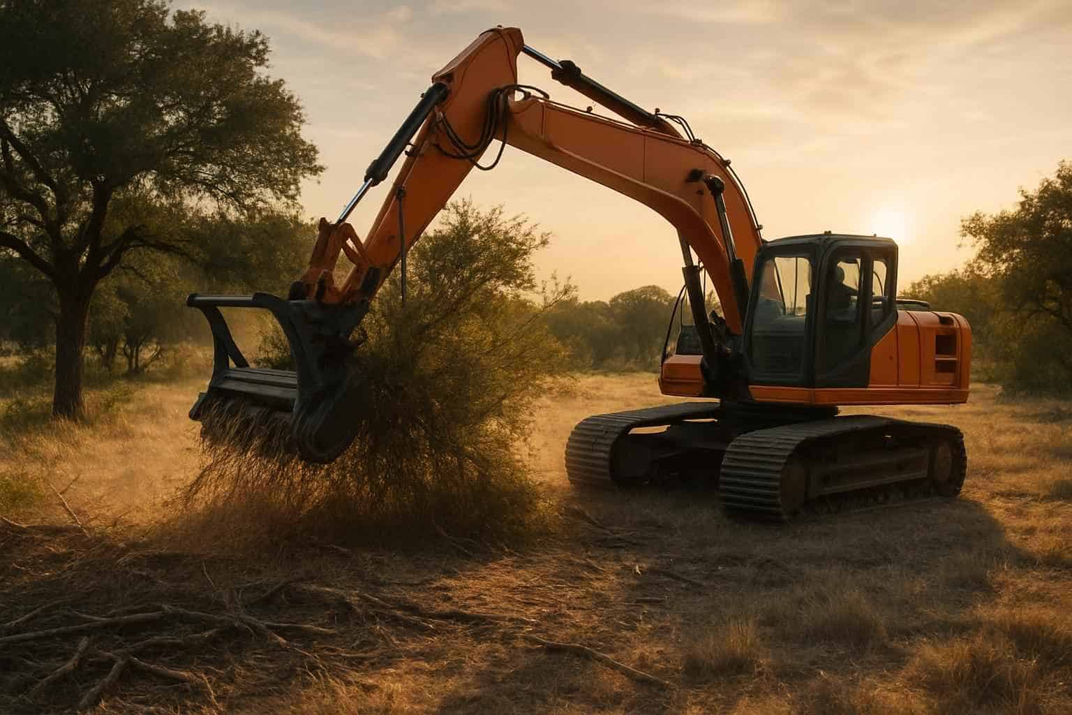 Brush ROW Clearing in Blanco Texas