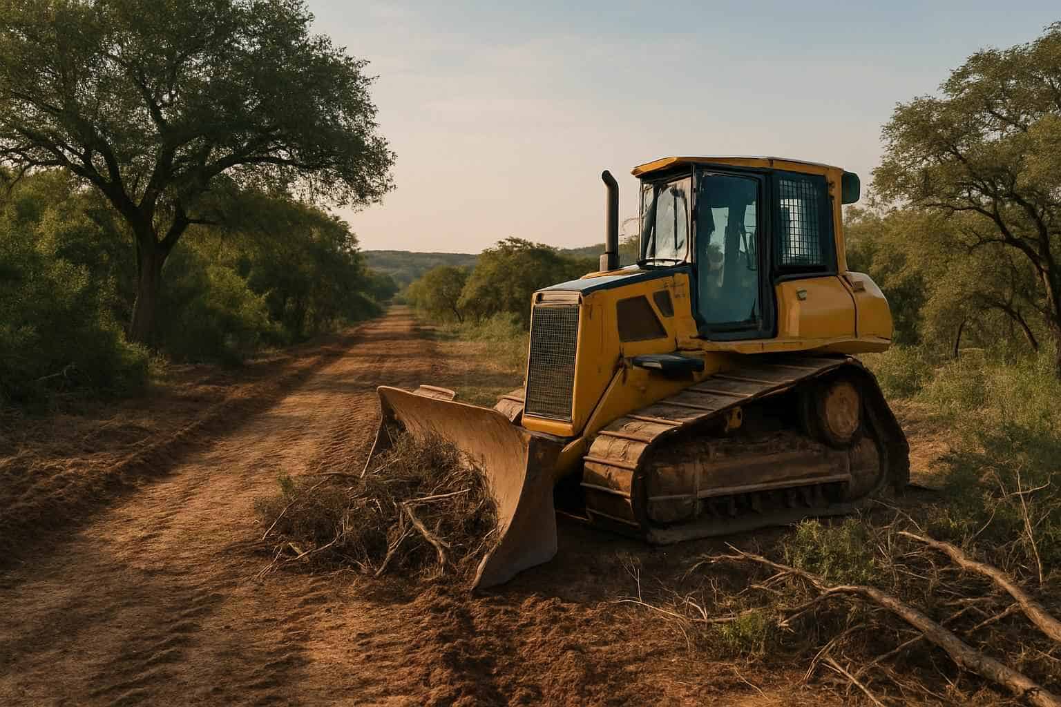 Brush ROW Clearing in Center Point Texas