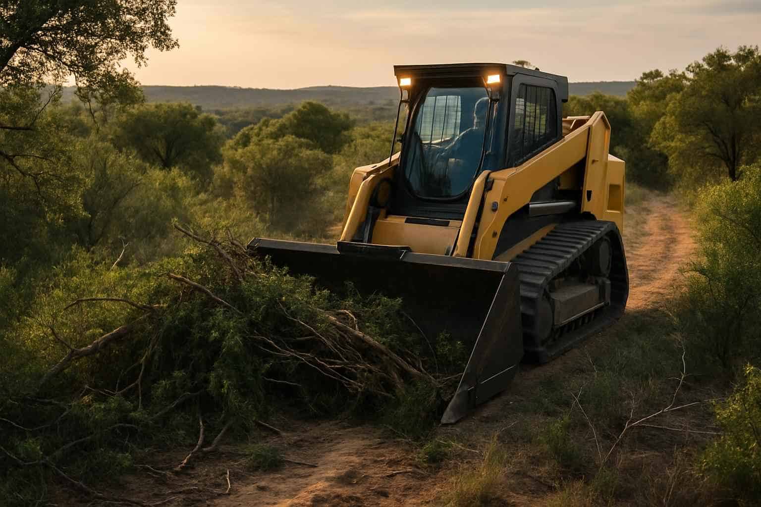 Brush ROW Clearing in Johnson City Texas