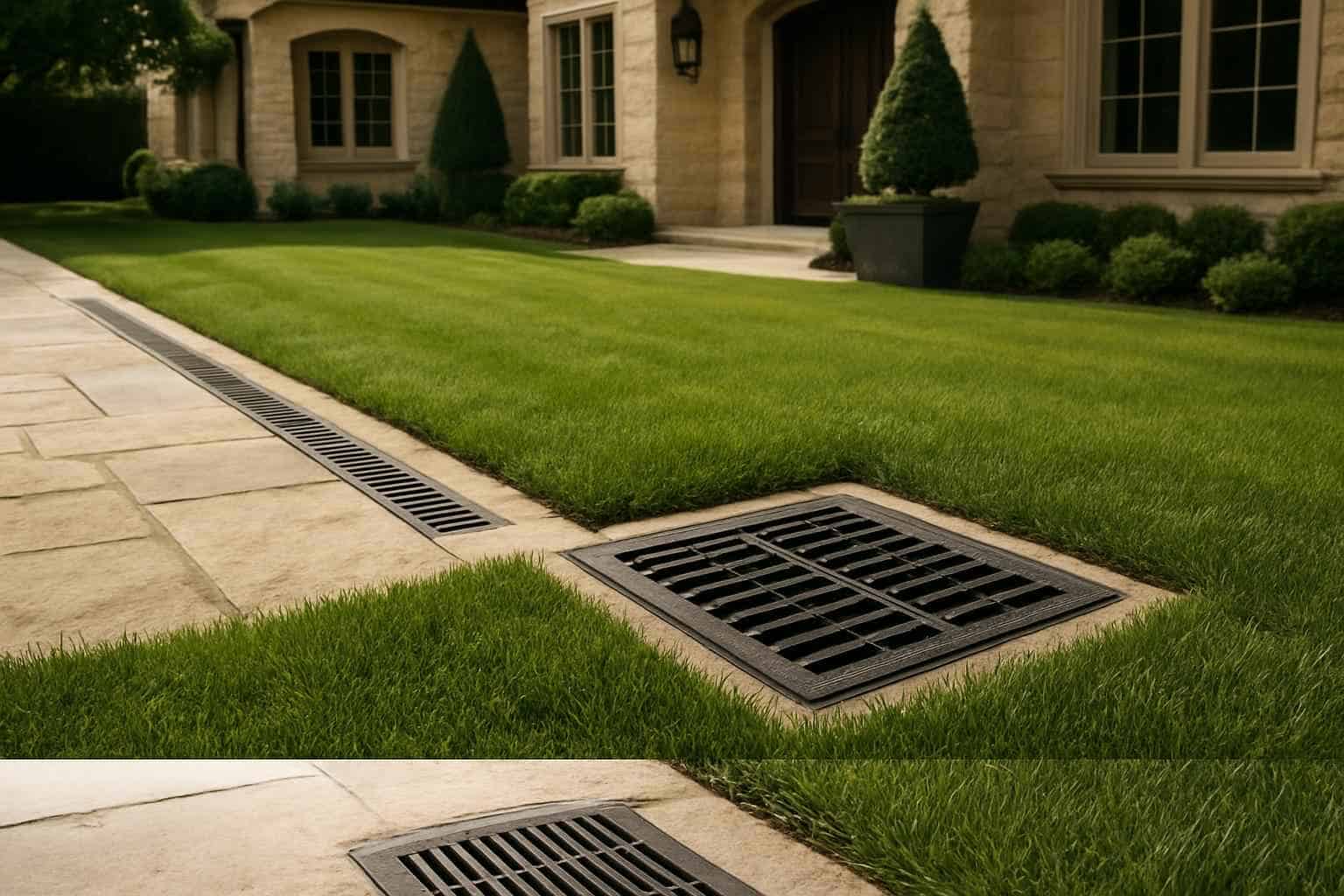 Catch Basins and Surface Drains in Center Point Texas