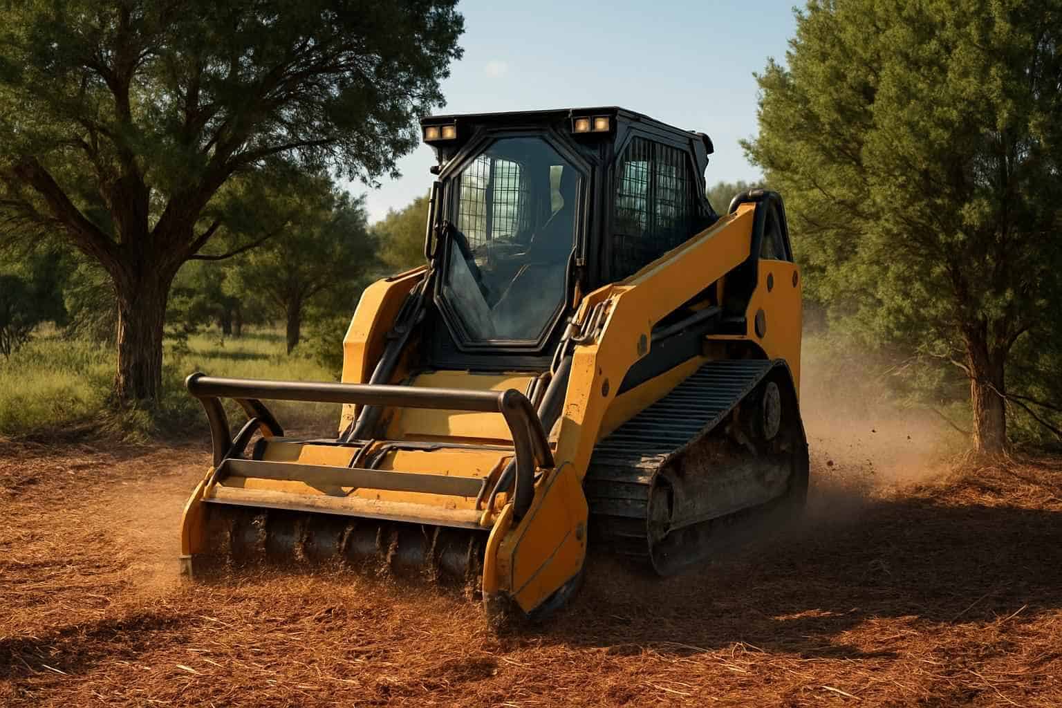 Cedar Brush Mulching in Camp Verde Texas