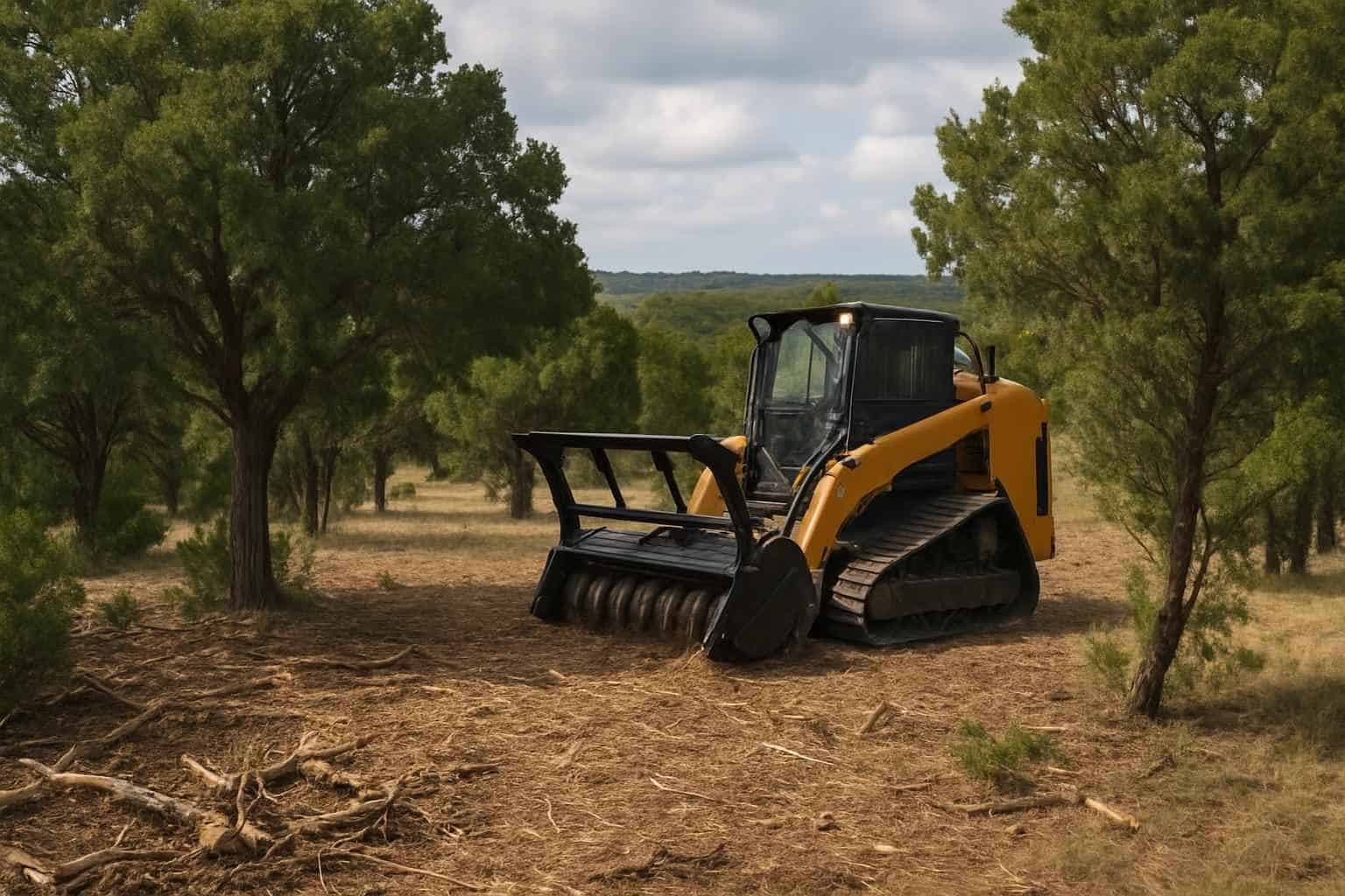 Cedar Fuel Reduction in Blanco Texas