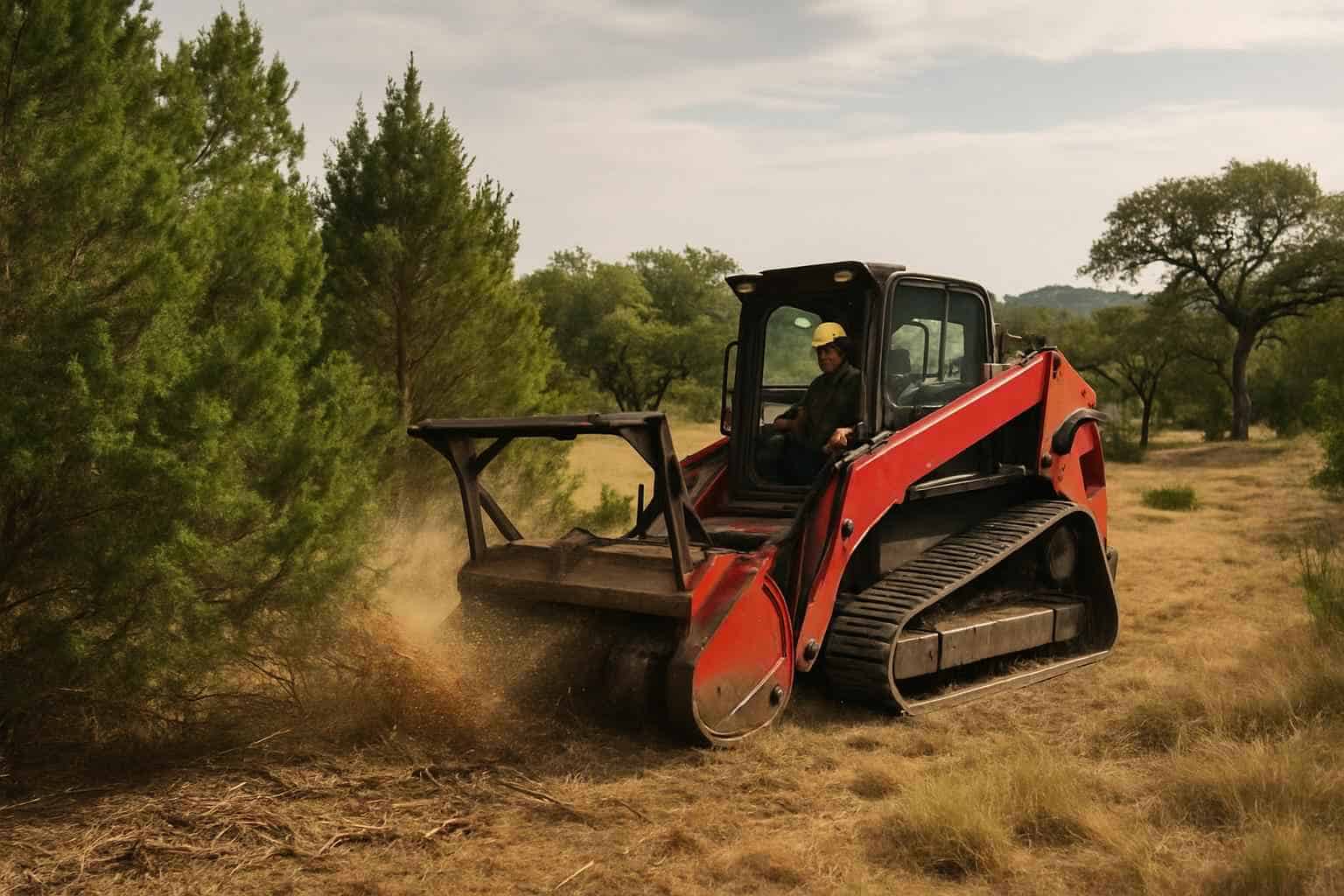 Cedar Fuel Reduction in Camp Verde Texas