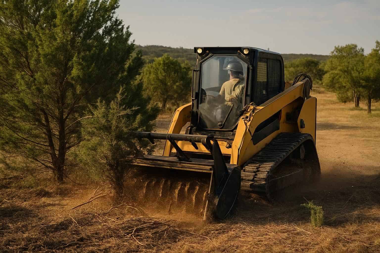 Cedar Fuel Reduction in Kendalia Texas