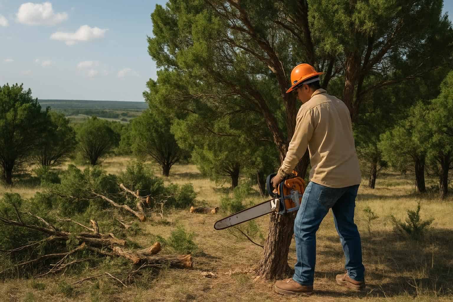 Cedar Land Restoration in Center Point Texas