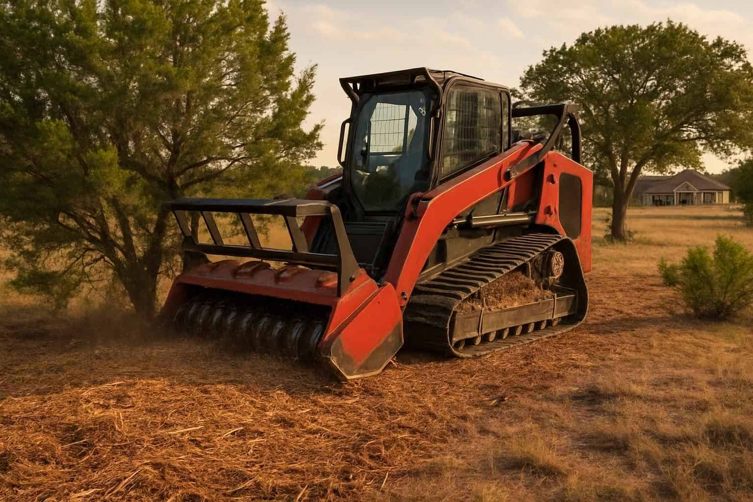 Cedar Mulching in Mountain Home Texas