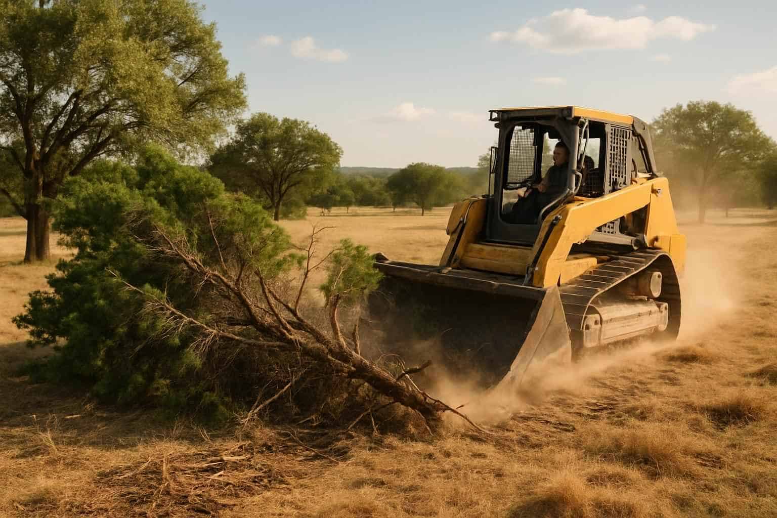 Cedar Pasture Clearing in Camp Verde Texas