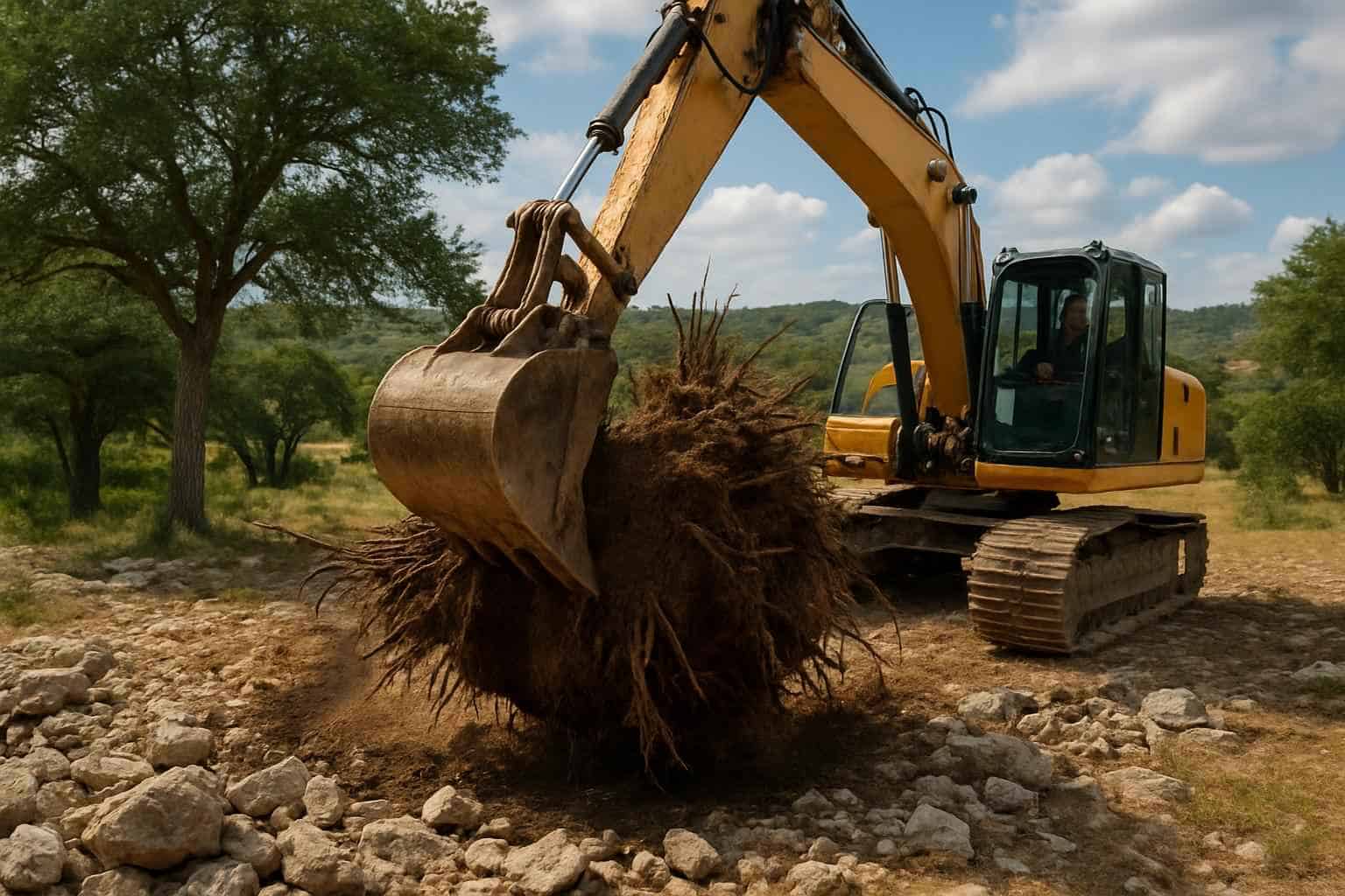 Cedar Root Ball Removal in Mountain Home Texas